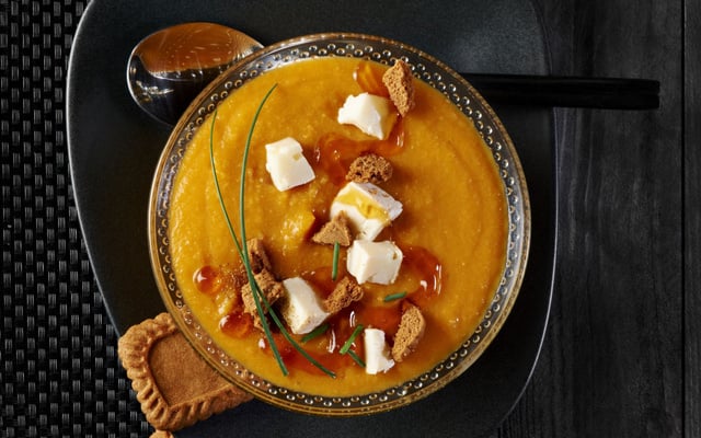 Crème de carotte au Vieux Lille