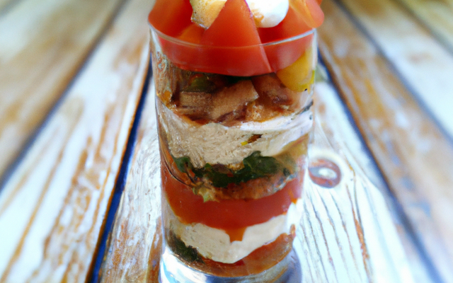 Verrine à la grecque