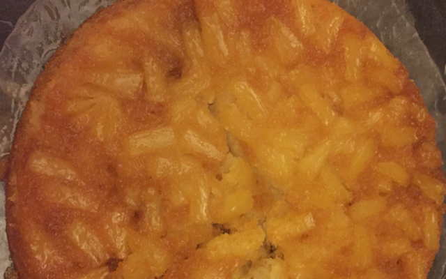 Gâteau tatin à la banane et au citron vert