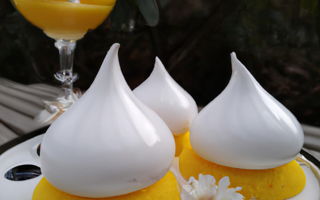 Panna Cotta au citron meringué