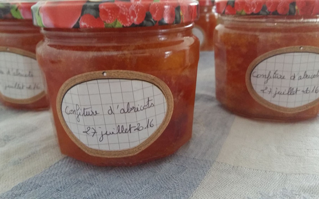 Confiture d'abricots