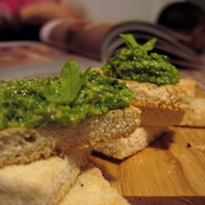 Pesto de Roquette