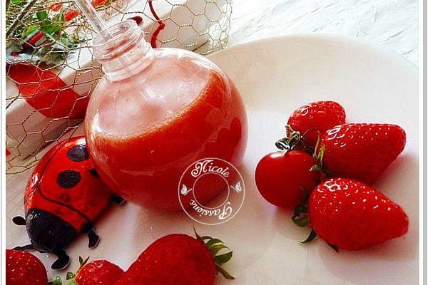 Boisson vitaminée rouge passions