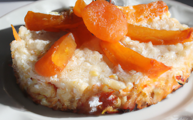 Gâteau de riz à l'abricot