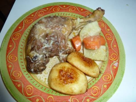 Cuisses de canard au cidre