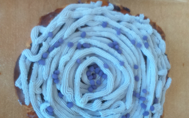 Brioche à la violette façon cupcake