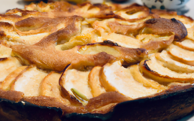 Cake aérien pommes pavot