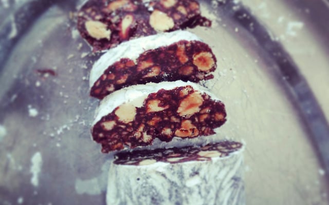 Saucisson au chocolat facile