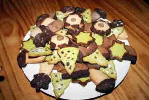 Sablés aux noisettes pour Noël