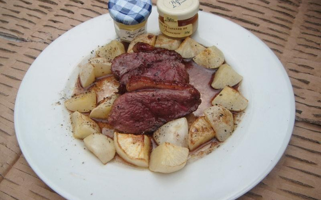 Magret de canard au miel facile et rapide