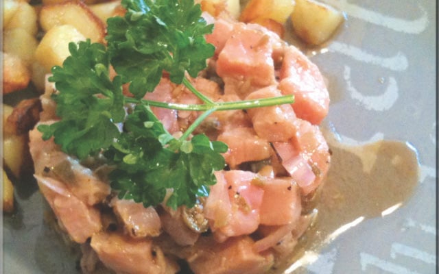 Tartare noix de veau façon "extra light"