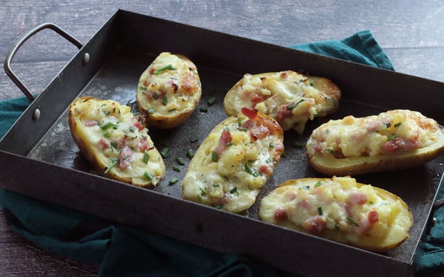 Pommes de terre farcies au fromage à Raclette de Savoie IGP