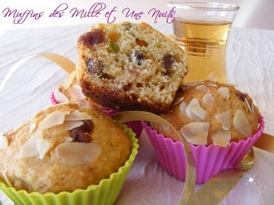 Muffins des Mille et Une Nuits