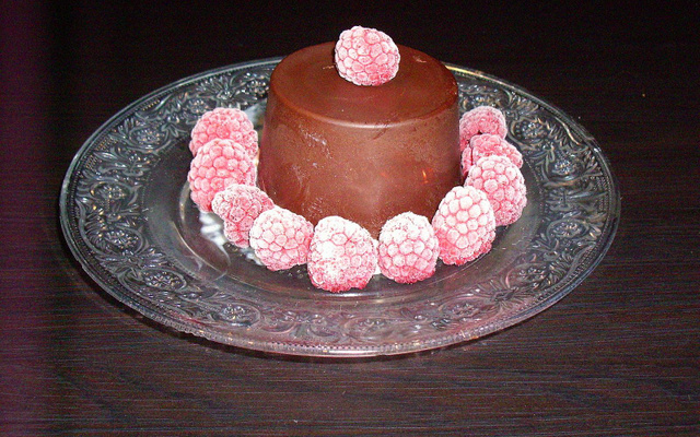 La cachette de la framboise, muffin