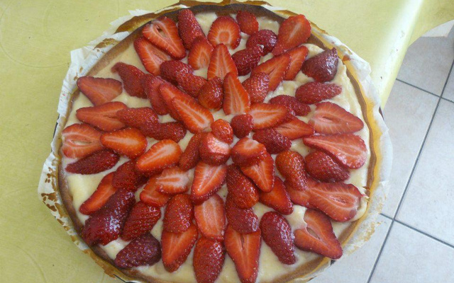 Tarte aux fraises rafraîchissante et gourmande