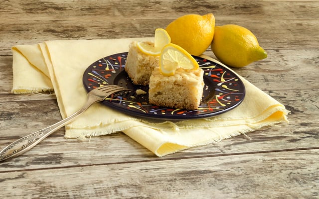 Gâteau au citron et amandes