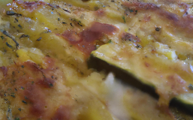 Gratin courgettes pommes de terre maison