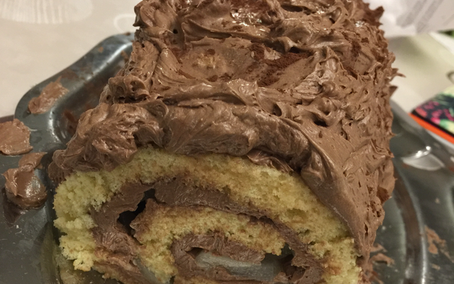 La véritable bûche de Noël