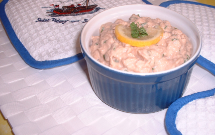 Crème de thon au persil
