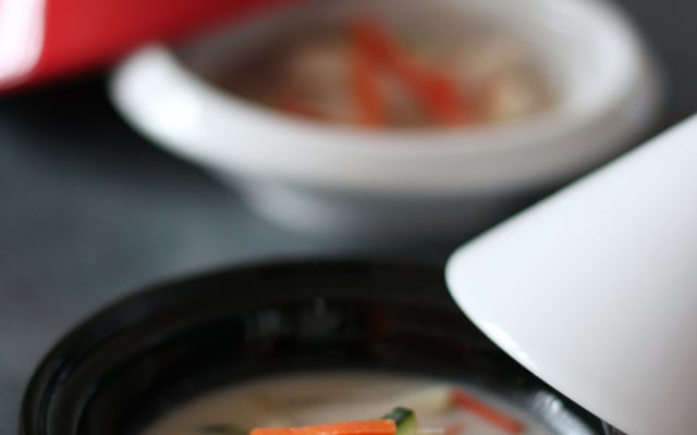 Soupe thaï au lait de coco