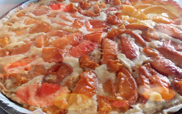 Tarte aux abricots à la crème d'amandes