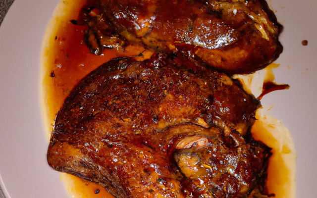 Côtes de porc au miel