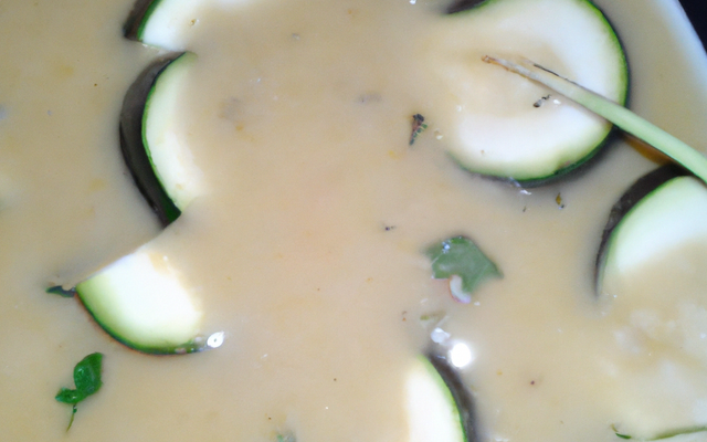 Velouté de courgettes inratable