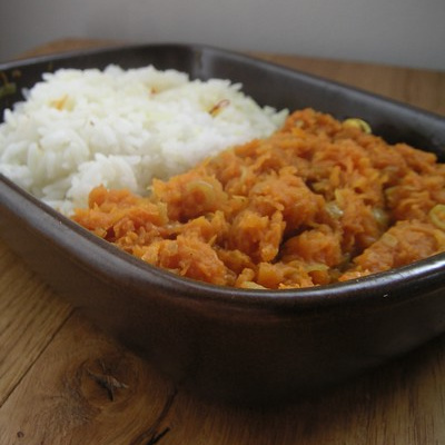 Potiron à l'indienne