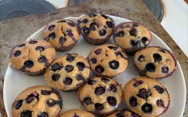 Muffins à la myrtille