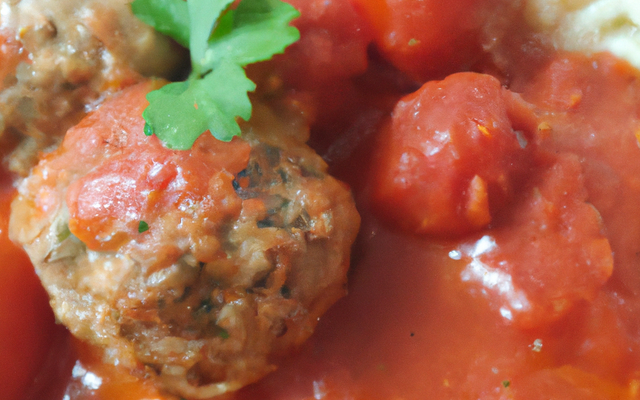 Boulettes au coulis de tomates