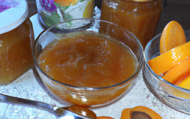 Confiture abricot-bananes