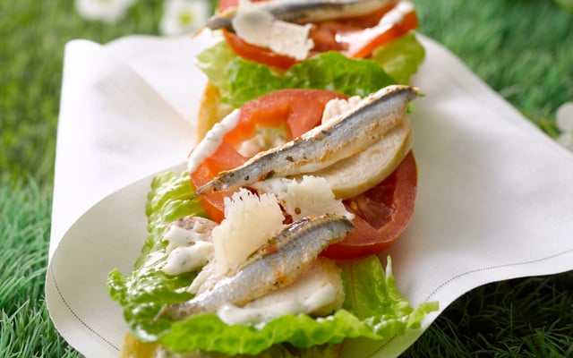 Tartine César Salade