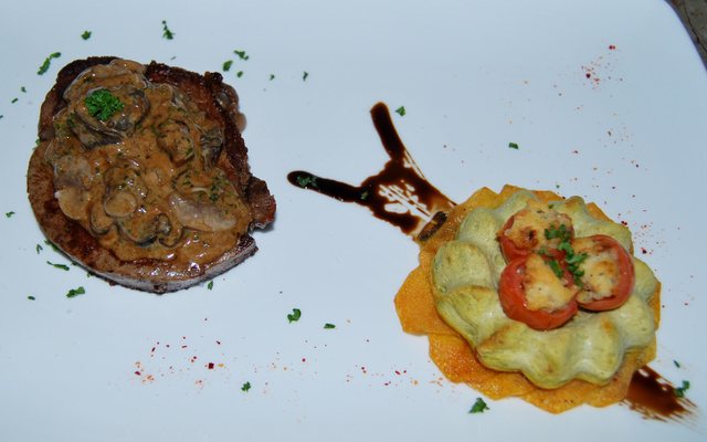 Tournedos de bœuf de Chalosse à l'escargot!