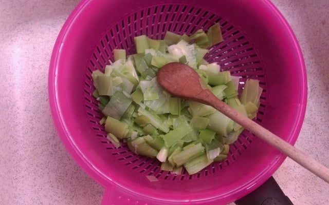 Quiche poireaux thon moutardé