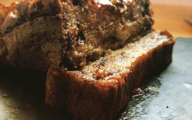 Gâteau à la banane léger