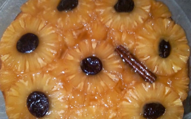 Gâteau à l'ananas
