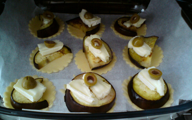 Feuilleté d'aubergine