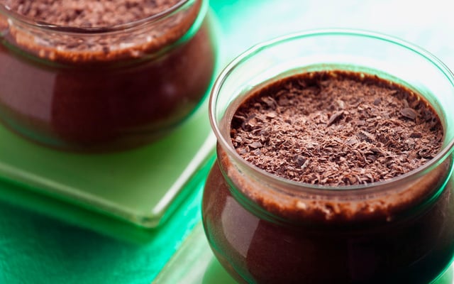 Petites crèmes au chocolat