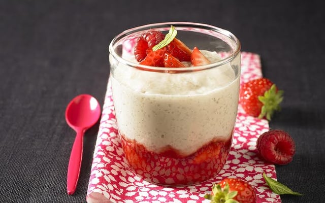 Panna cotta légère