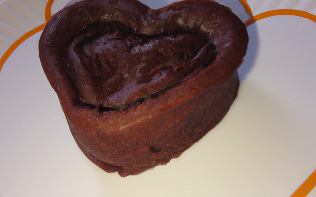 Cœur fondant chocolat