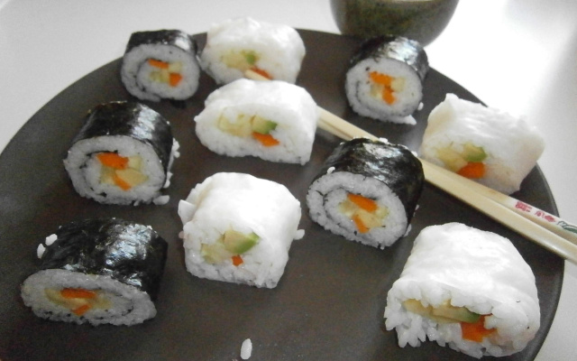 Makis originaux de légumes