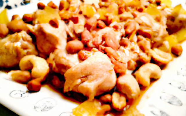 Poulet à la cacahuète