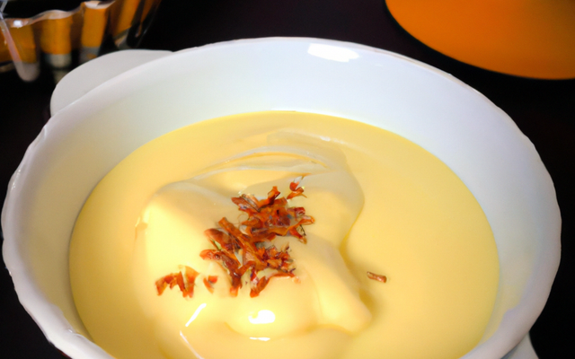 Crème anglaise minute sans cuisson