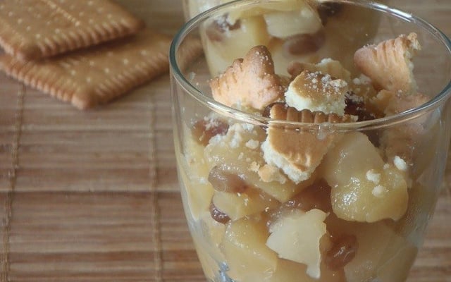 Compotée de pommes poires et raisins