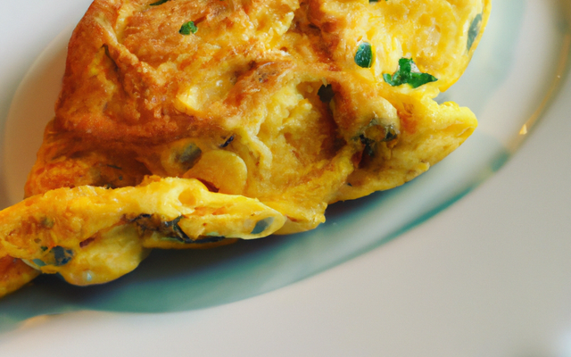 Omelette aux pâtes