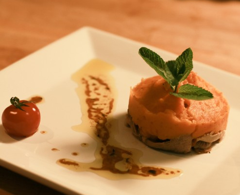 Parementier d'agneau à la menthe