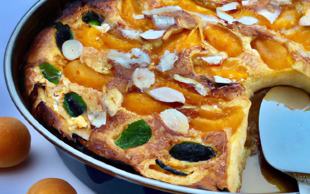 Clafoutis abricot-amande