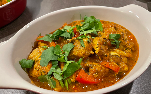 Poulet Jalfrezi aux épices