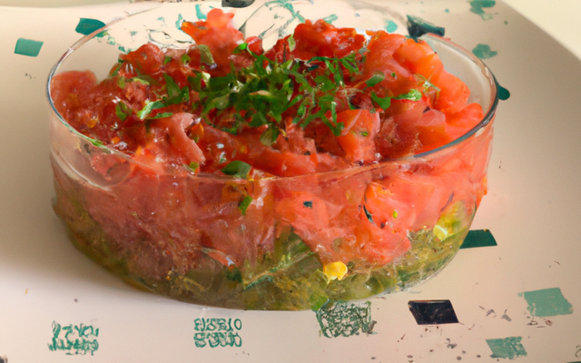 Tartare aux deux saumons inratable