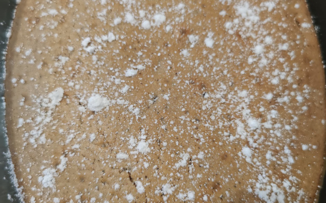 Gâteau noix, amandes et chocolat